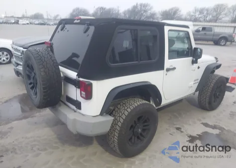 2013 Jeep Wrangler Sport z USA, uszkodzony, nr VIN 1C4AJWAG3DL501601